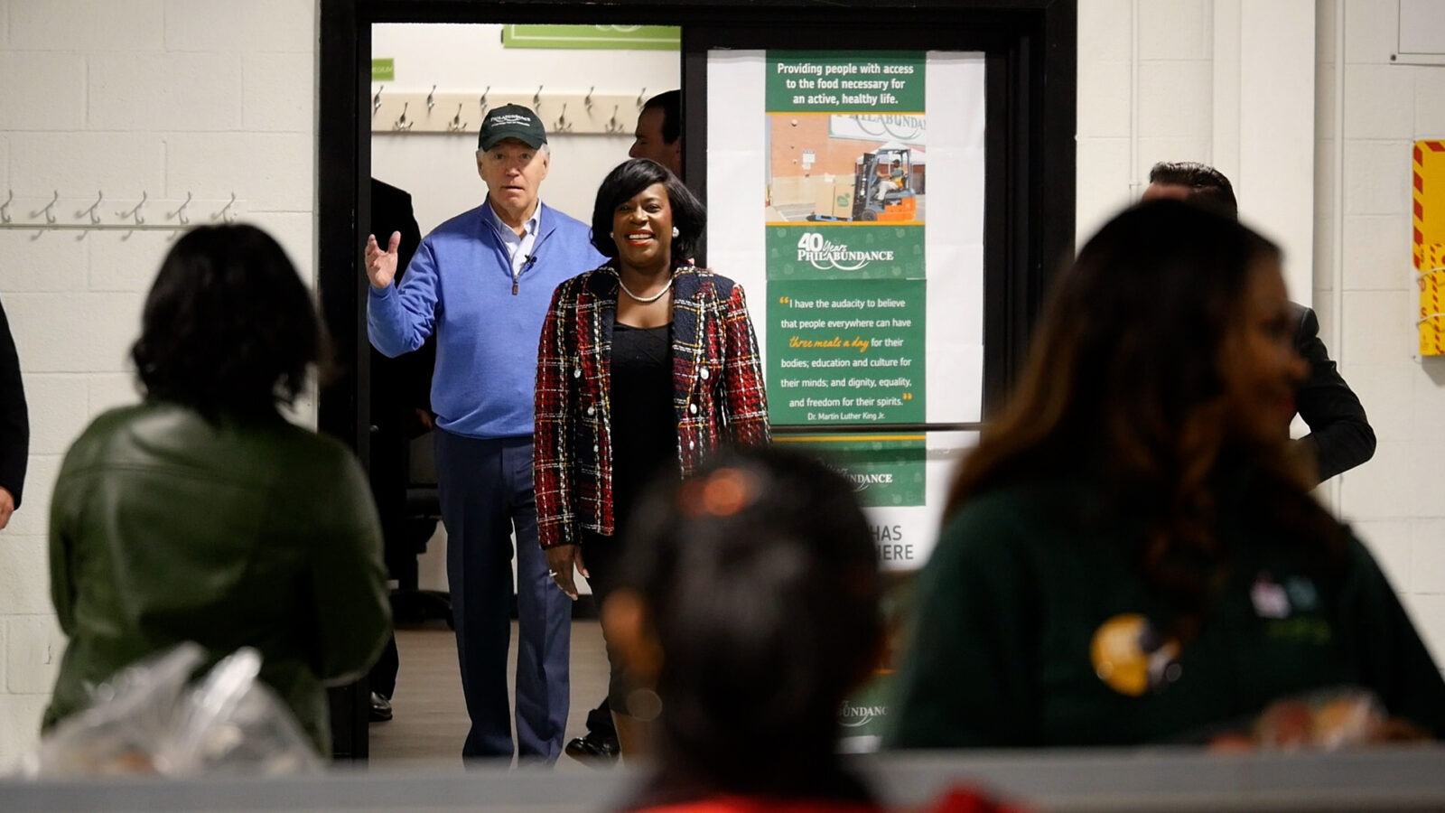 President Joe Biden | Philabundance | Martin Luther King | Day of Service