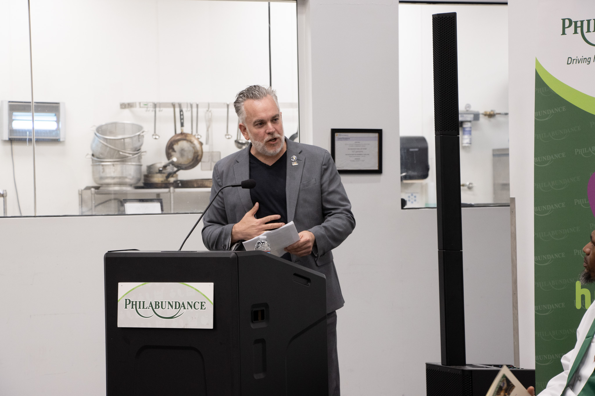 Ben Fileccia Delivers Philabundance Community Kitchen's 105th Graduation Keynote Speech